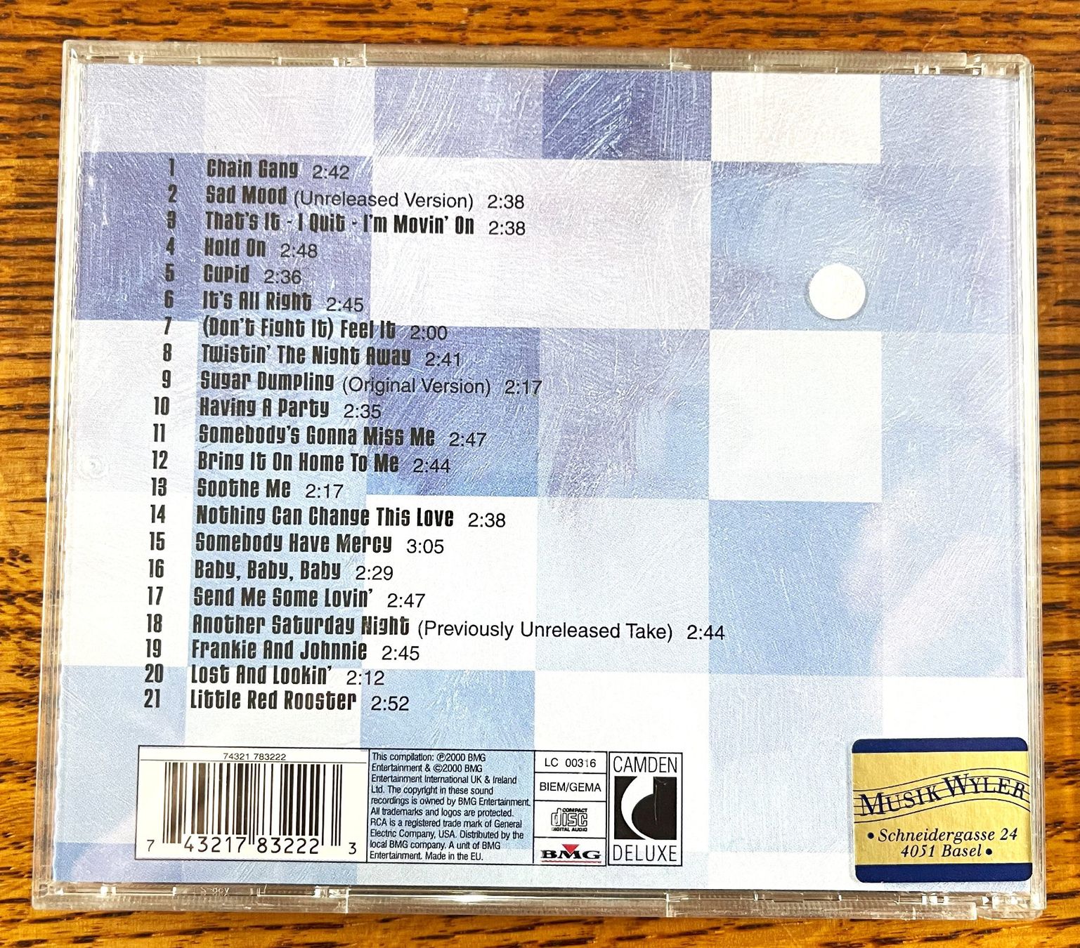 CD: Sam Cooke: Hits CD – Usato da Oftringen venduto da Vucki 1