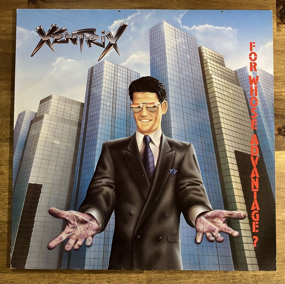 Dischi in vinile: XENTRIX For Whose Advantage 1990 Vinyl LP – Usato da Belp venduto da B7L0
