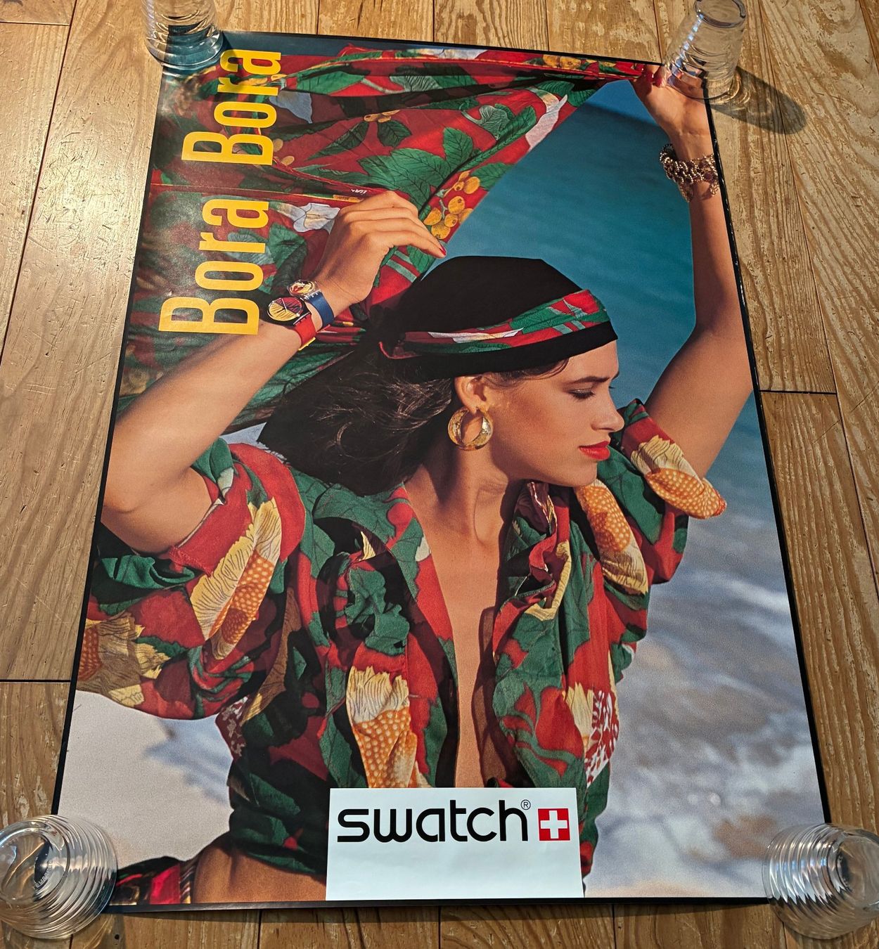 Foto & Immagini: SWATCH Werbe Plakat Poster - Nr. 9 – Usato da Meinisberg venduto da duveen 1