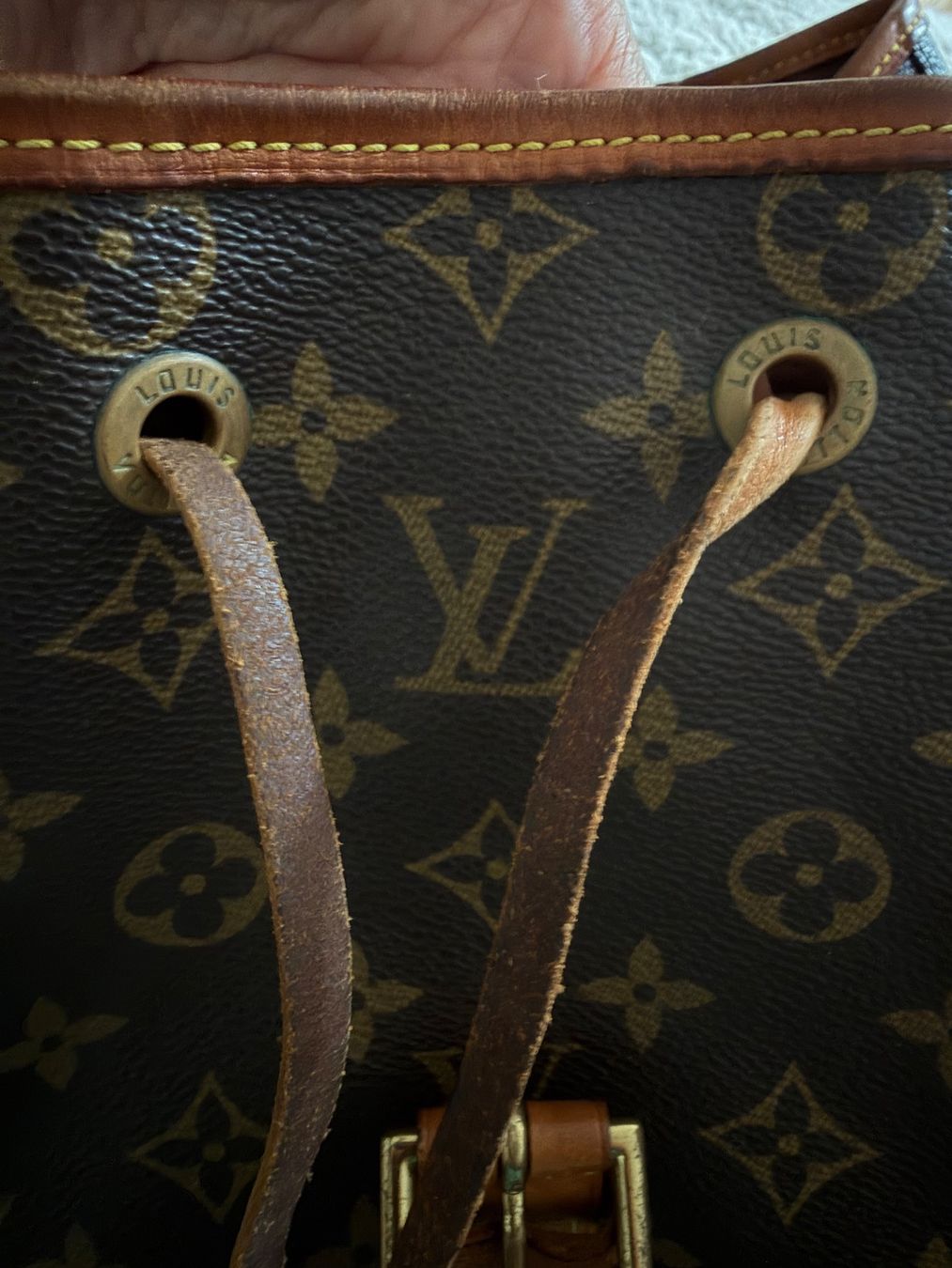Louis Vuitton Zaini: Vintage Louis Vuitton backpack – Usato da Schaffhausen venduto da Nadiuna 4