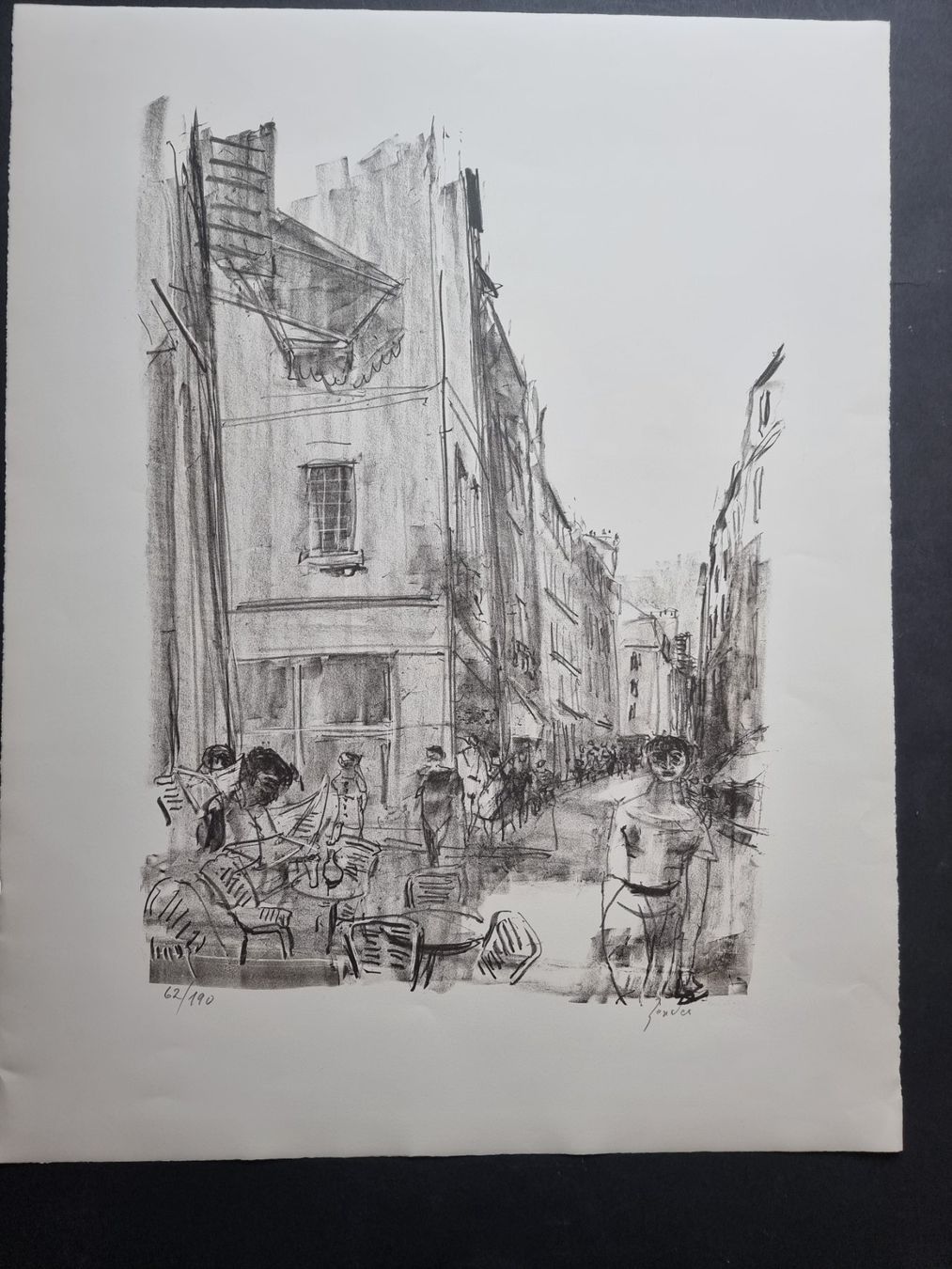 Grafica & Litografie: ZENDER RUDOLF LITHOGRAPHIE SIGNIERT NUMMERIERT – Usato da Gersau venduto da kunst-online 2