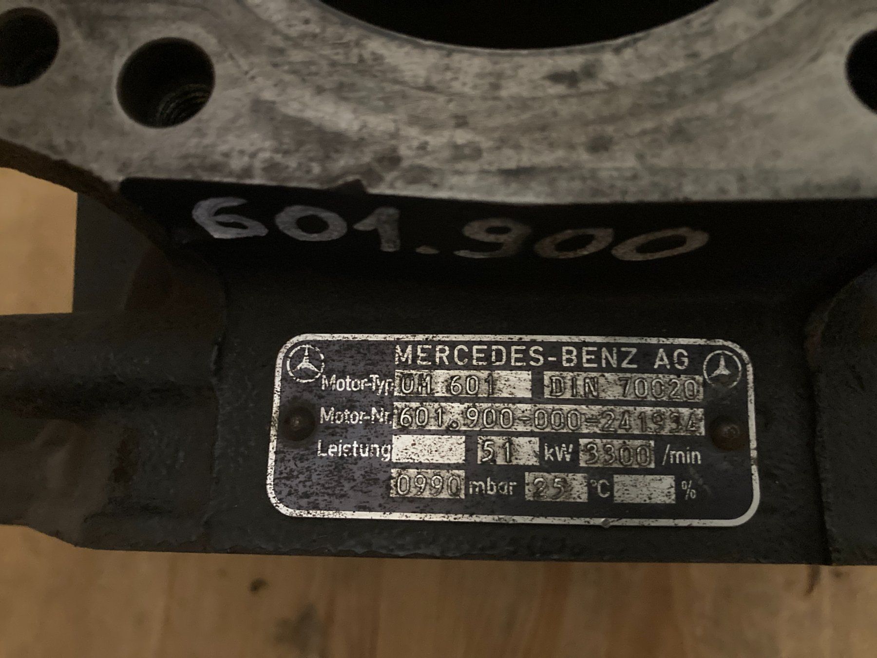 Mercedes-Benz Motori: Motorblock Mercedes OM601 – Usato da Trachslau venduto da Skat-Trak