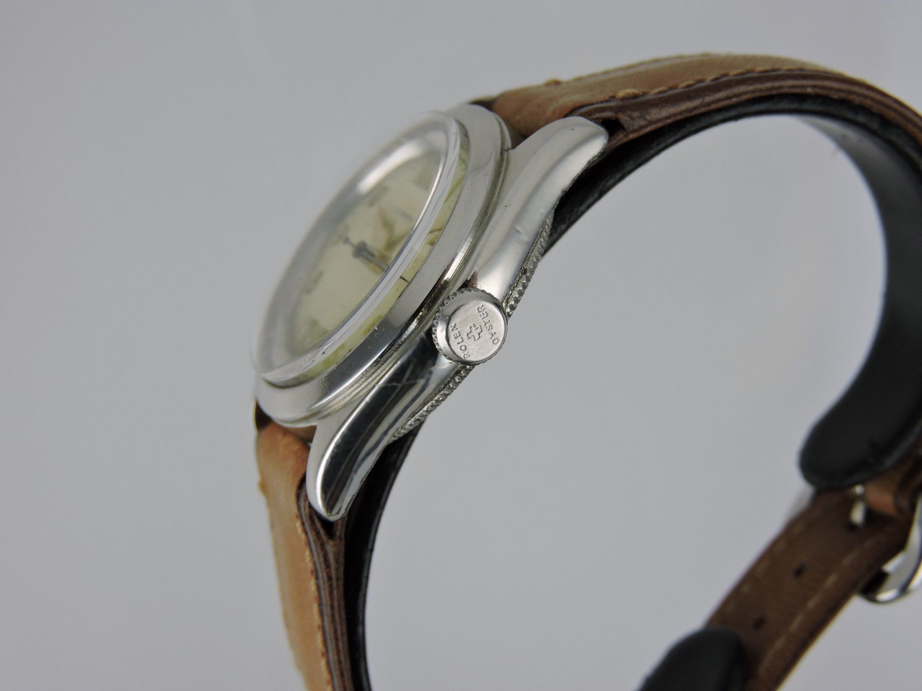 Rolex Uhren: 1947 Rolex Oyster Speedking 4220 - Serviced – Gebraucht aus Bern von Vintage-Oyster 5