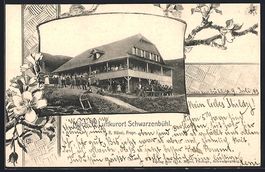 Passepartout-Lithographie Schwarzenbühl