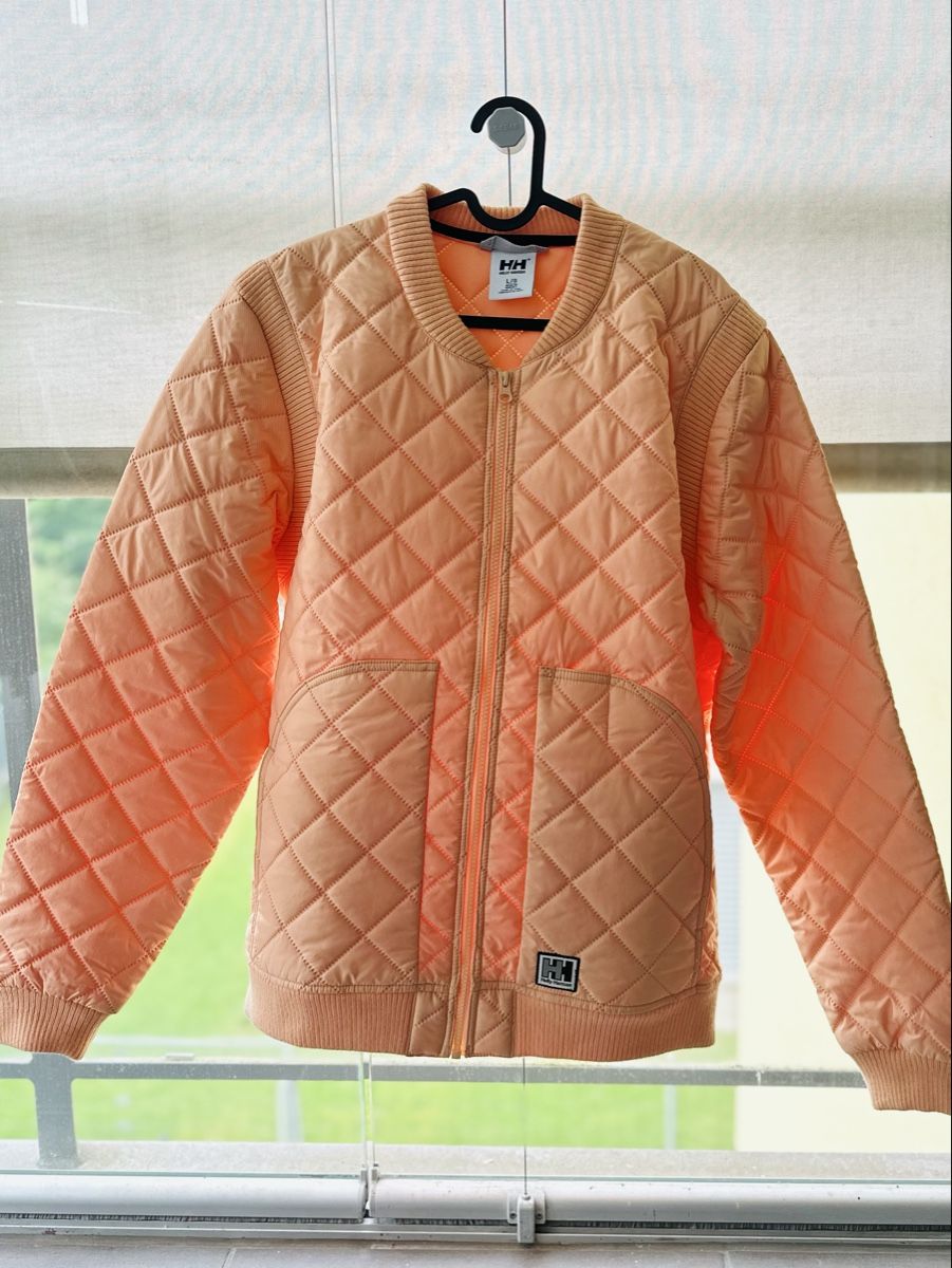 Helly Hansen Giacche: Helly Hansen Quilted Bomber Jacket Peach Size L  – Nuovo (secondo la descrizione) da Gattikon venduto da abr_7www