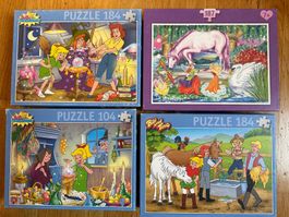 Puzzle Set 104-187 Teile Bibi Blocksberg / Bibi und Tina