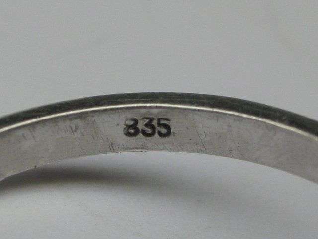 Anelli: Vintage Ring Silber 835 Markasiten Gr. 57 – Usato da Ermatingen venduto da Decovin 8