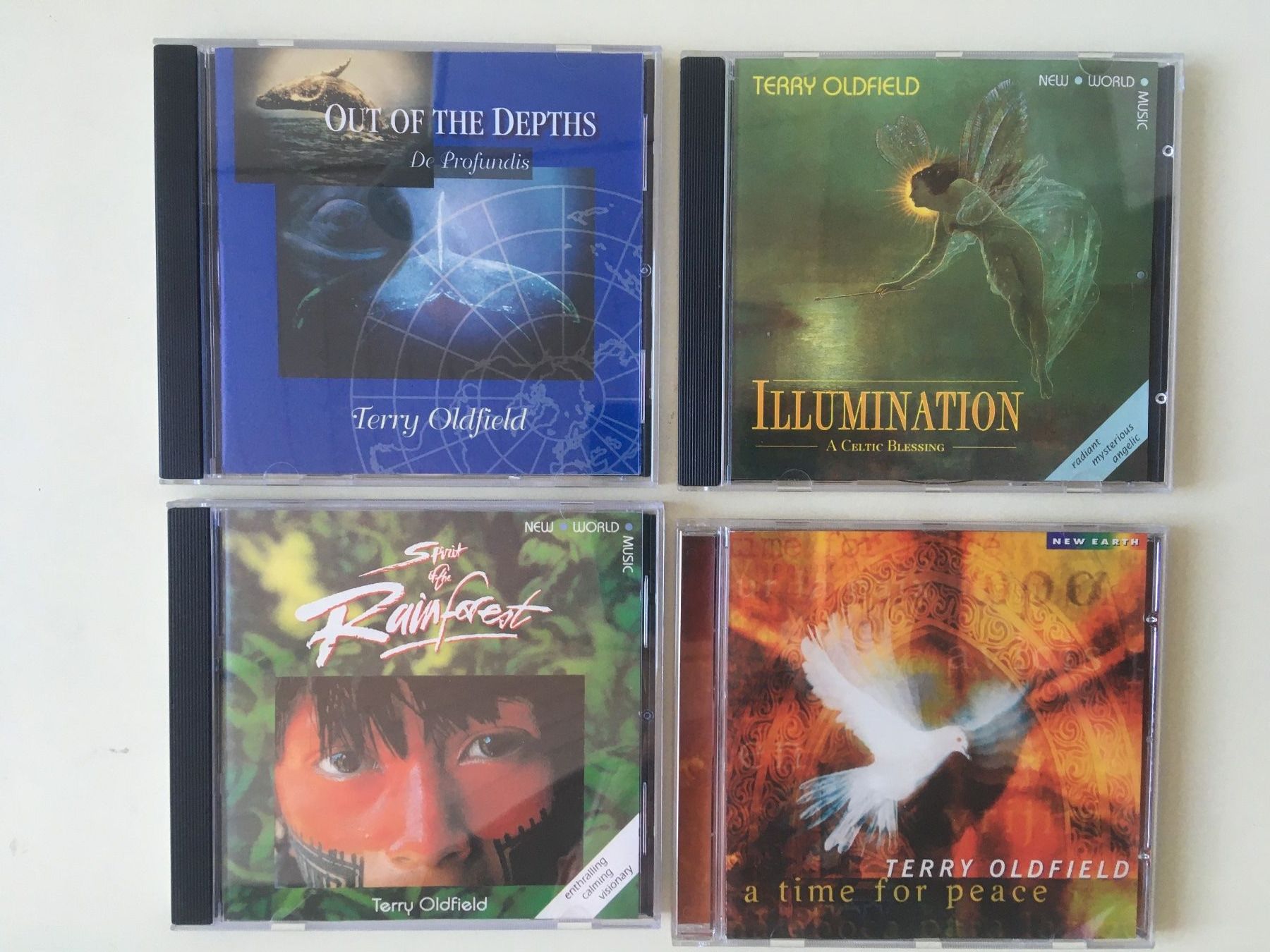 CD: Terry Oldfield 8 CD Sammlung New Age Instrumental – Usato da Rüti ZH venduto da Ochello 1