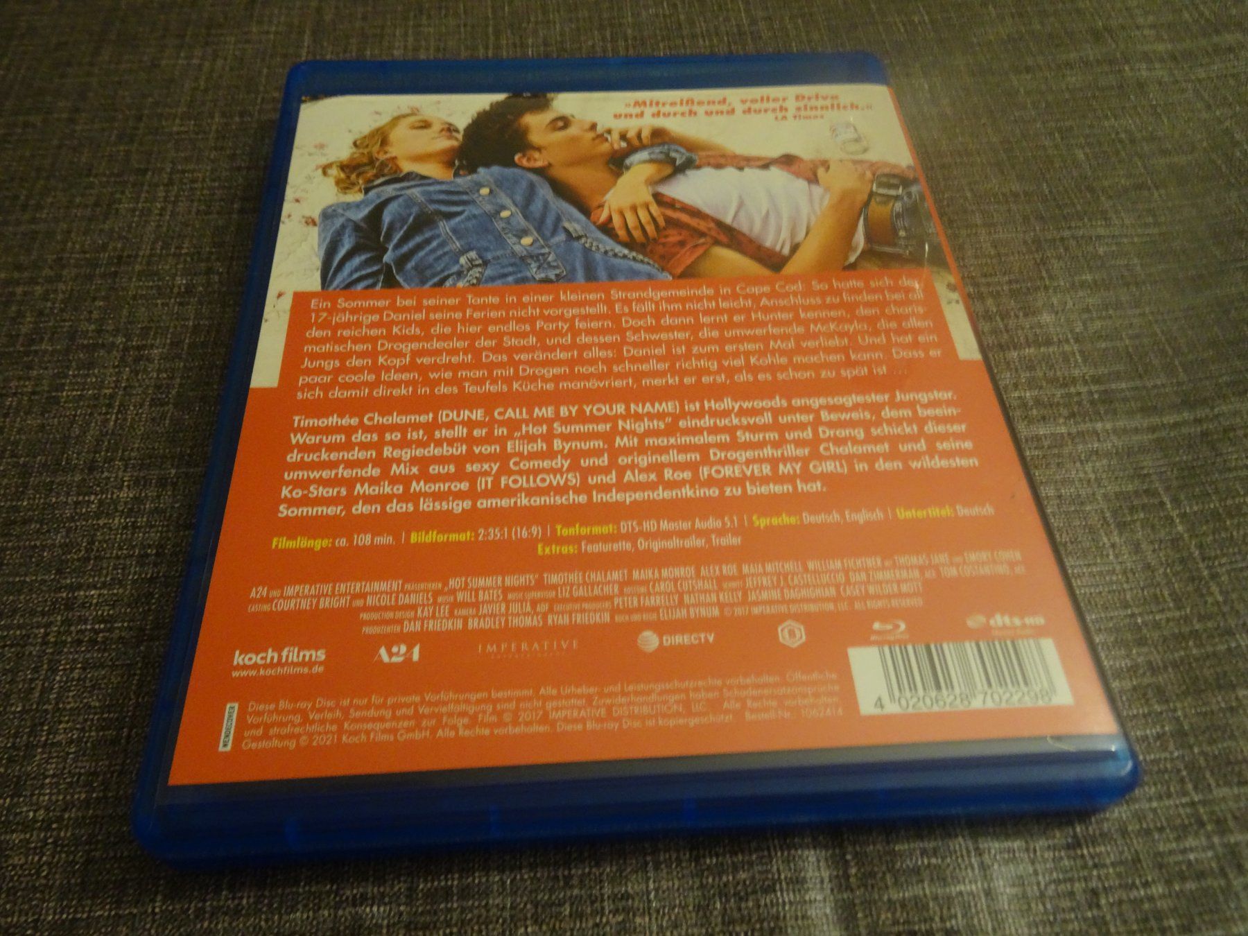 Tous les DVDs: Hot Summer Nights Blu-ray – D'occasion à Olten par Disc-Verkauf 2
