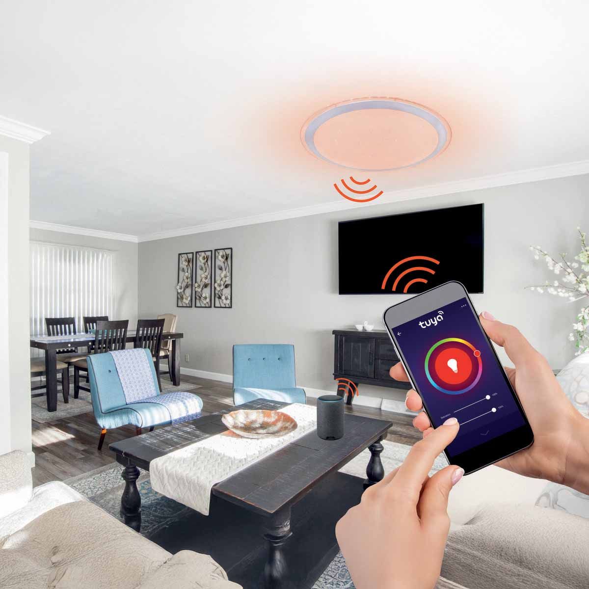 Kronleuchter & Deckenlampen: Smart Home LED Deckenleuchte, 53 cm Ø – Neu (gemäss Beschreibung) aus Kreuzlingen von Smart-Light 2