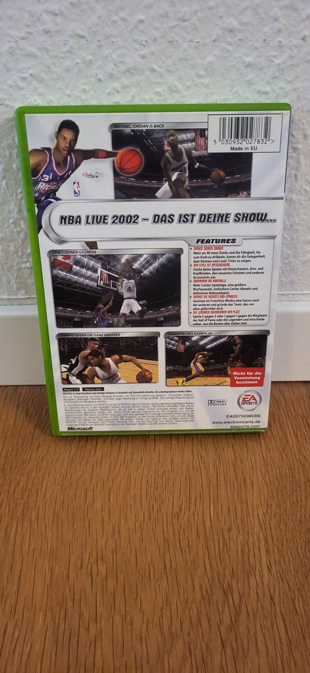 Microsoft Giochi: Xbox - NBA Live 2002 – Usato da Münsingen venduto da Heroism2010 1