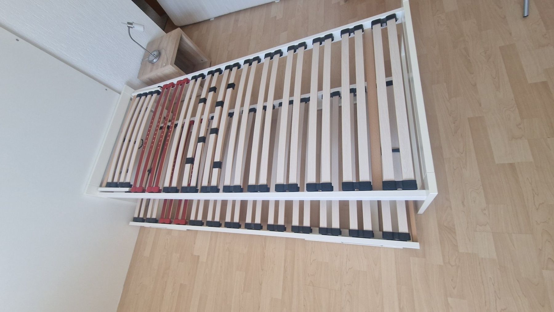 Micasa Letti: Doppelbett Lattenrost. 2-teilig, untereinander verschiebar – Usato da Weisslingen venduto da and-lo73 2