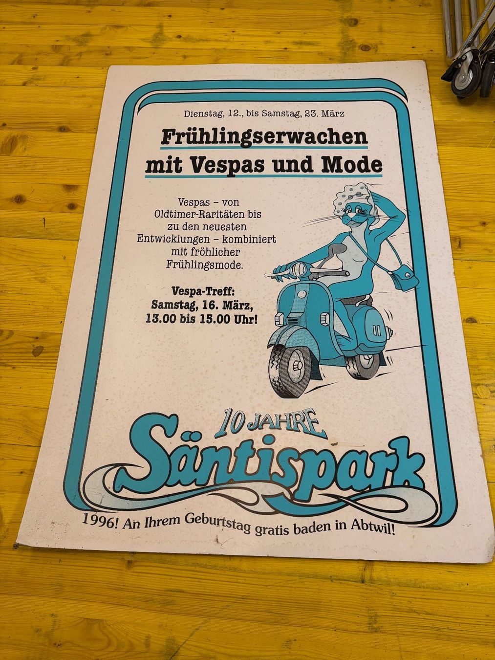 Poster & Bilder: Vespatreffen1996 – Gebraucht aus Neftenbach von Rose40 1