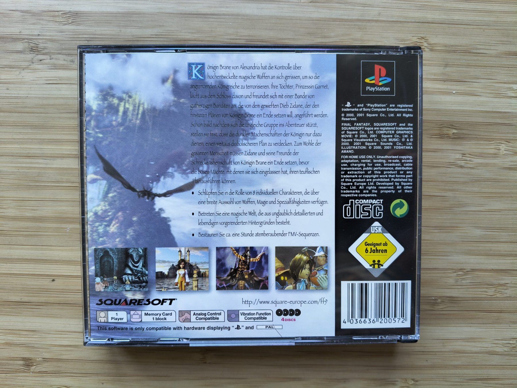 Giochi: Final Fantasy IX (PS 1) – Usato da Riedholz venduto da ste_96cd 1