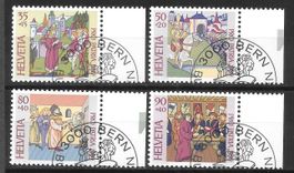 Pro Patria Serie 1989 ET Halbmondstempel 23.5.1989