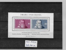 Block 1948 ** Kat: CHF 100.-