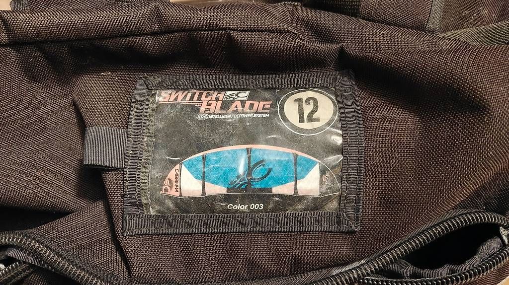 Kite: Kite Cabrinha Switchblade 12m, Modell 2012 – Gebraucht aus Wabern von andrins1 1