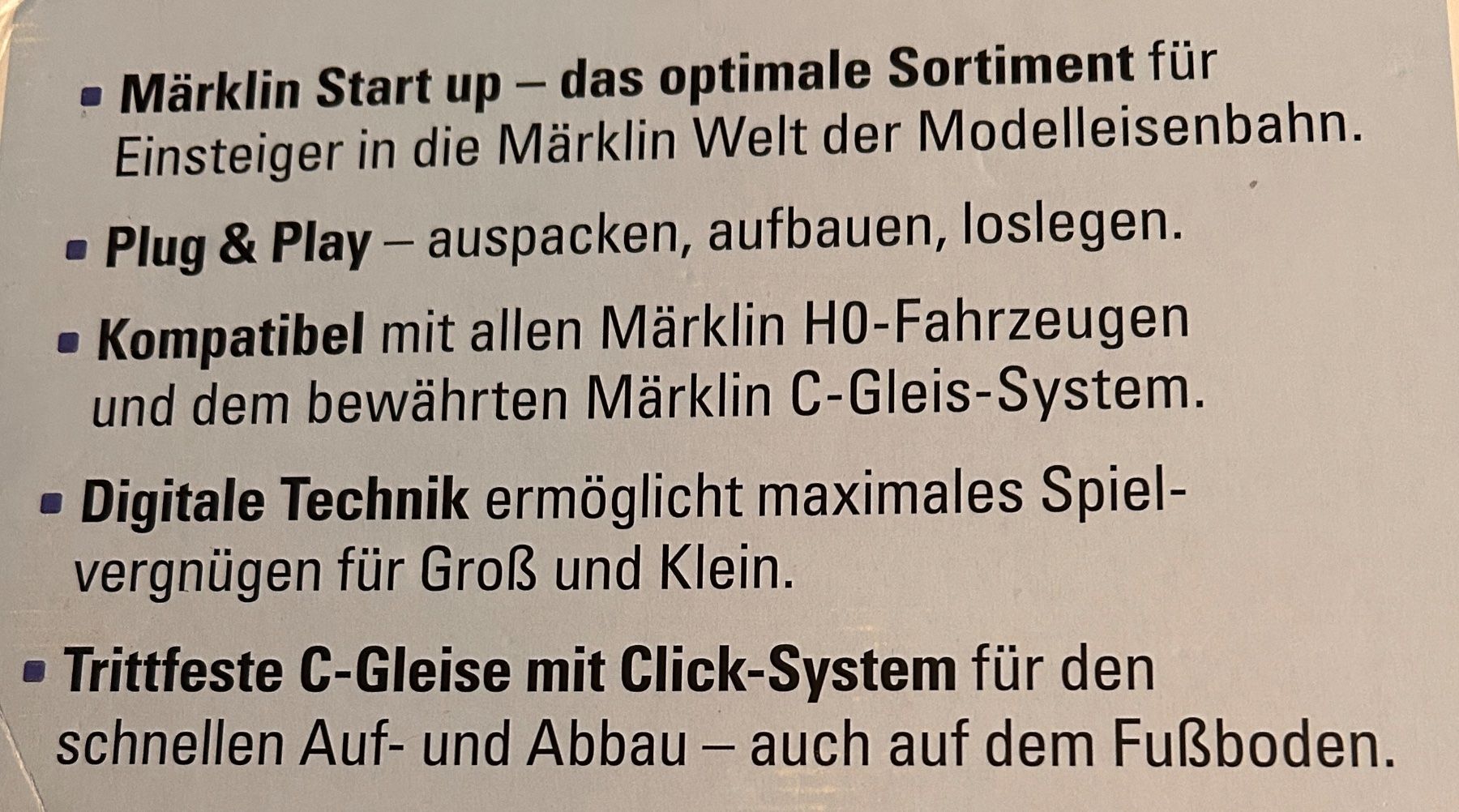 Märklin Modellini di ferrovie: Märklin Starterpaket – Usato da Freienbach venduto da mar_rvc6 2