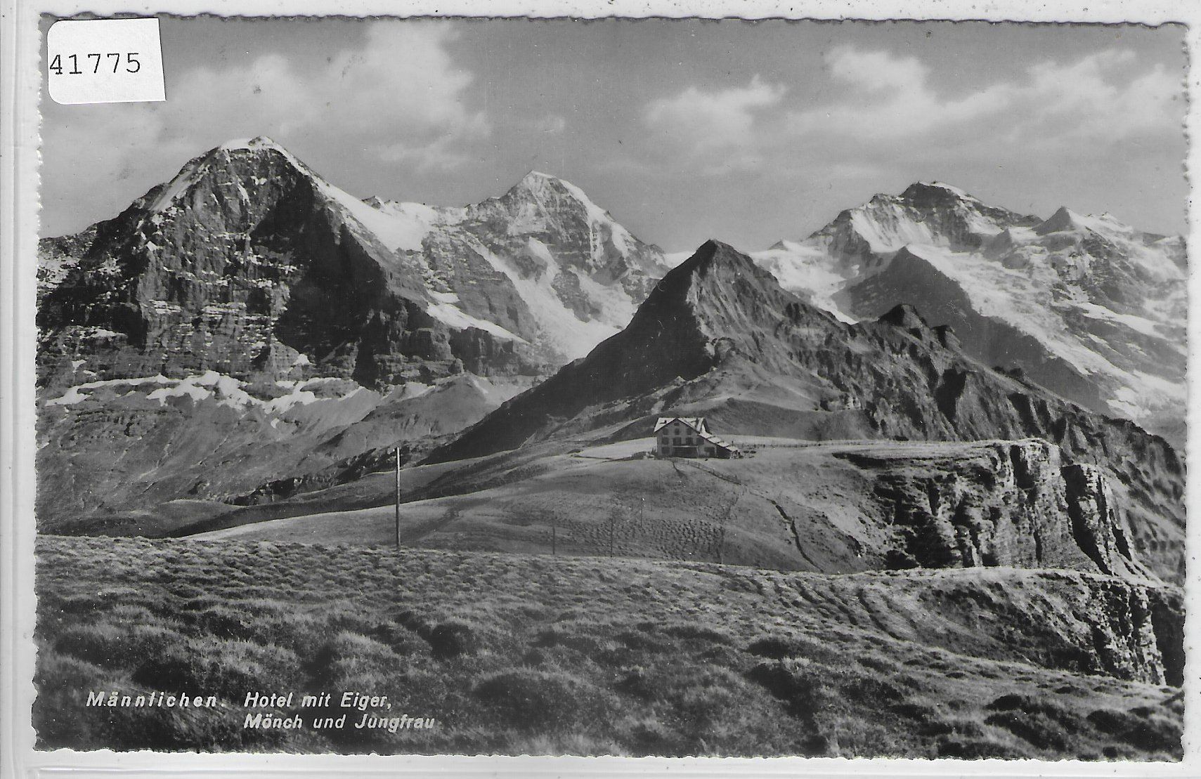 Cartes postales: Männlichen - Hotel – D'occasion à Ettingen par Kartenplanet