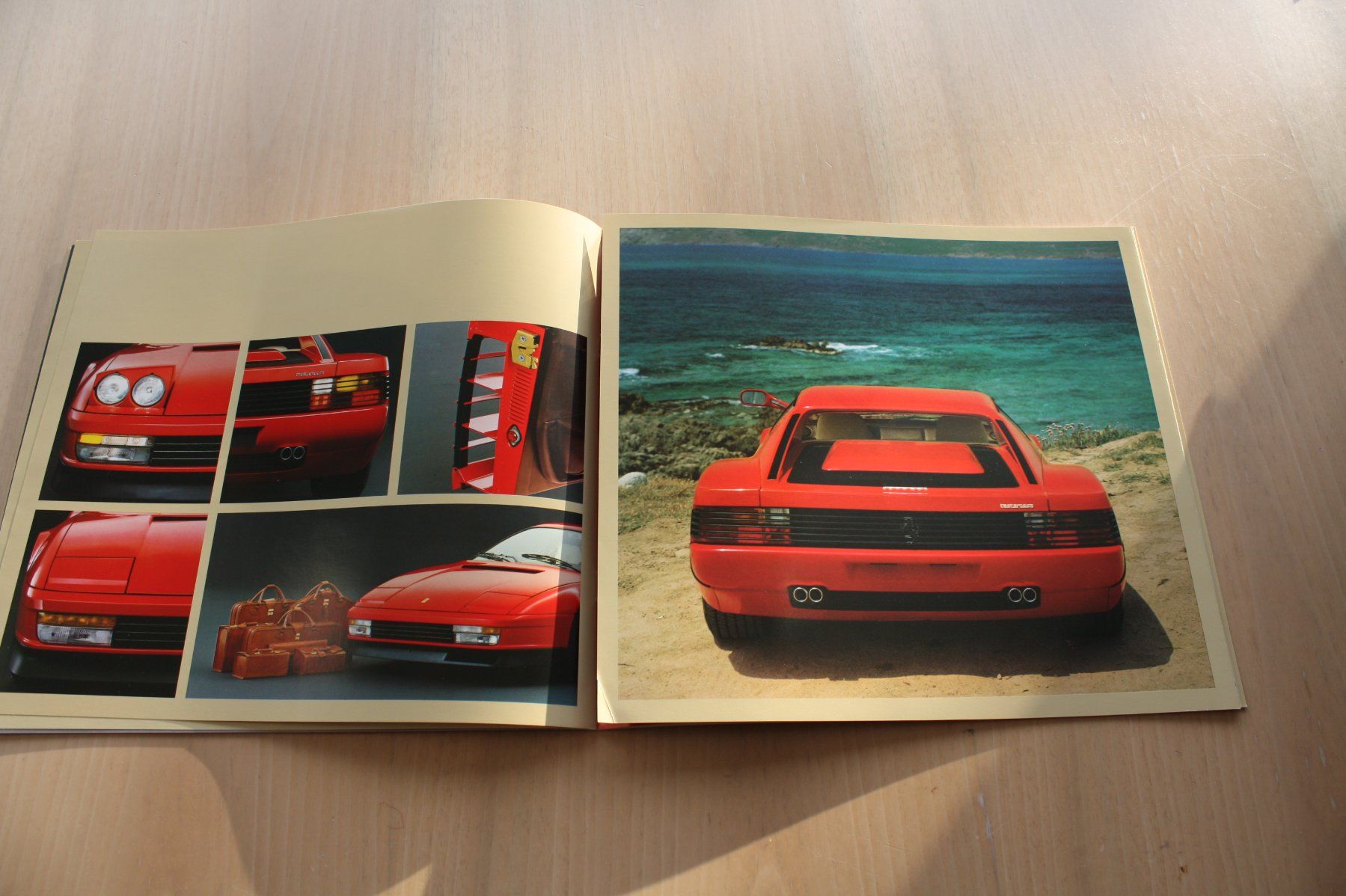 Ferrari Dokumente: Ferrari Testarossa Prospekt 2/1988 – Gebraucht aus Wikon von erwin400 8