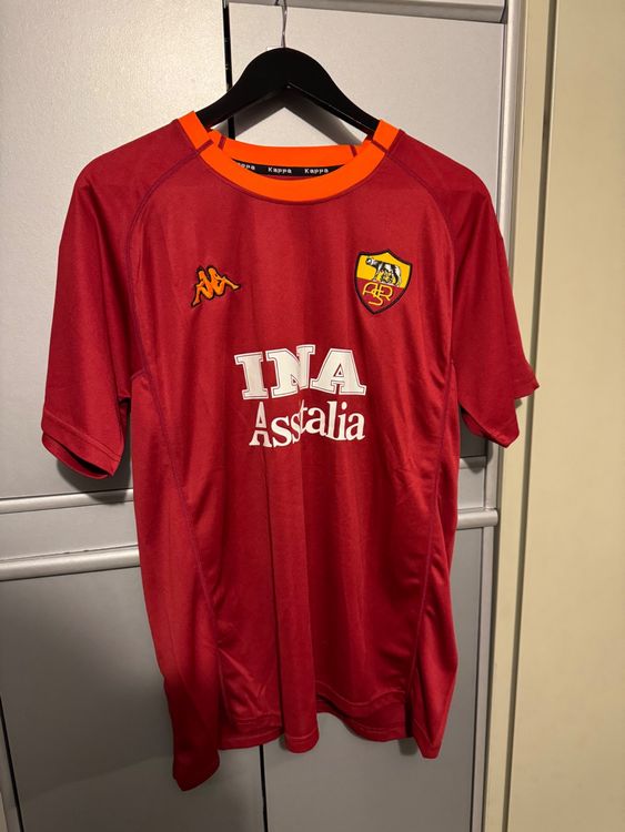 As Roma Kappa Retro Trikot Totti 10 Kaufen auf Ricardo
