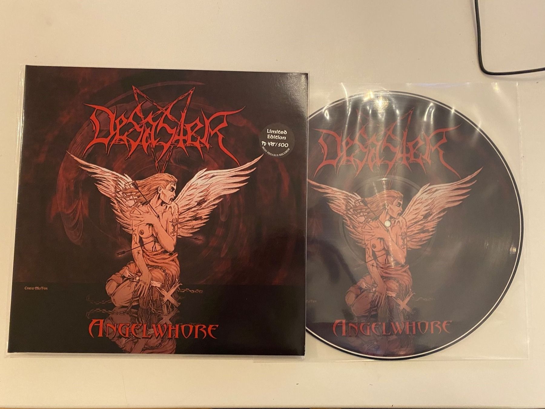 Dischi in vinile: DESASTER - BLACKENED THRASH METAL - PD Angel – Nuovo (secondo la descrizione) da Egg b. Zürich venduto da superman1975