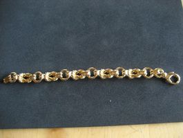 Bracelet doré Cascio