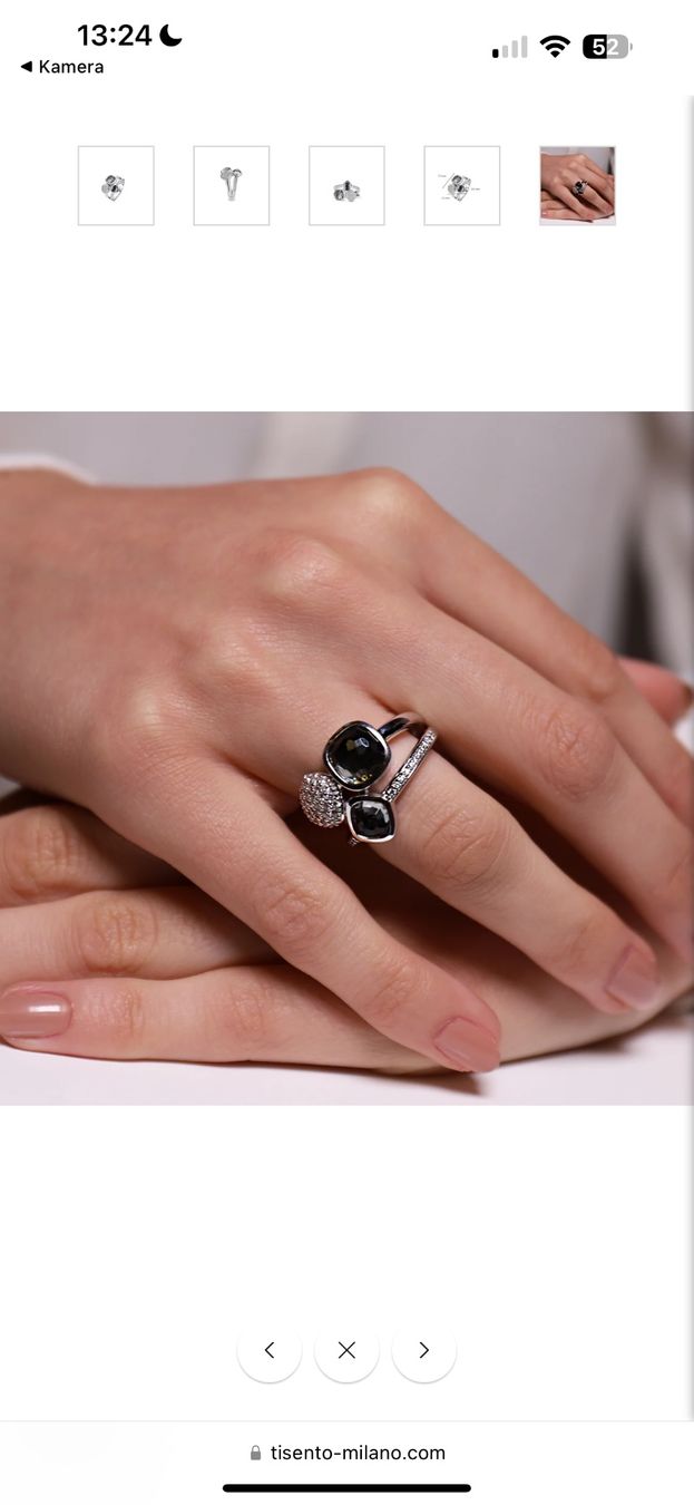 Anelli: Ti Sento Milano Ring Silber Gr. 52 – Nuovo (secondo la descrizione) da Baden venduto da CompraCaro 8
