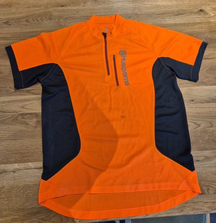Husquarna Funktions shirt orange Motorsäge Fan Stihl Forst