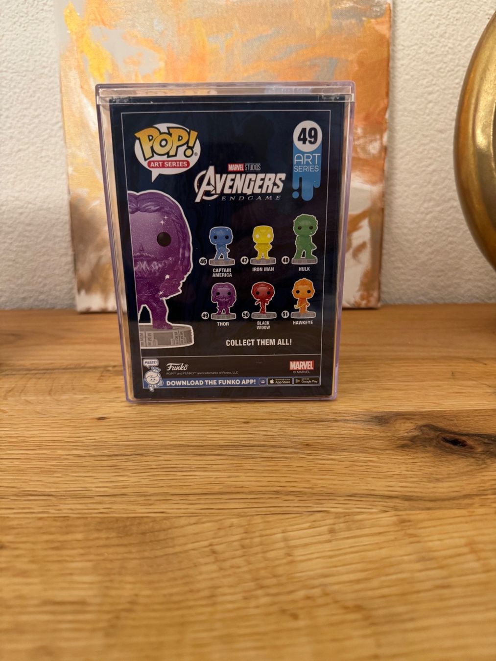 Funko Statuette: Funko Pop - Thor #49 - Avengers - Infinity Saga + Hard Case – Nuovo e nell'imballaggio originale da Oensingen venduto da CSCollectors 1