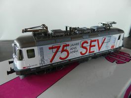 H0 AC HAG E-Lok Re 4/4 SBB 75 Jahre SEV