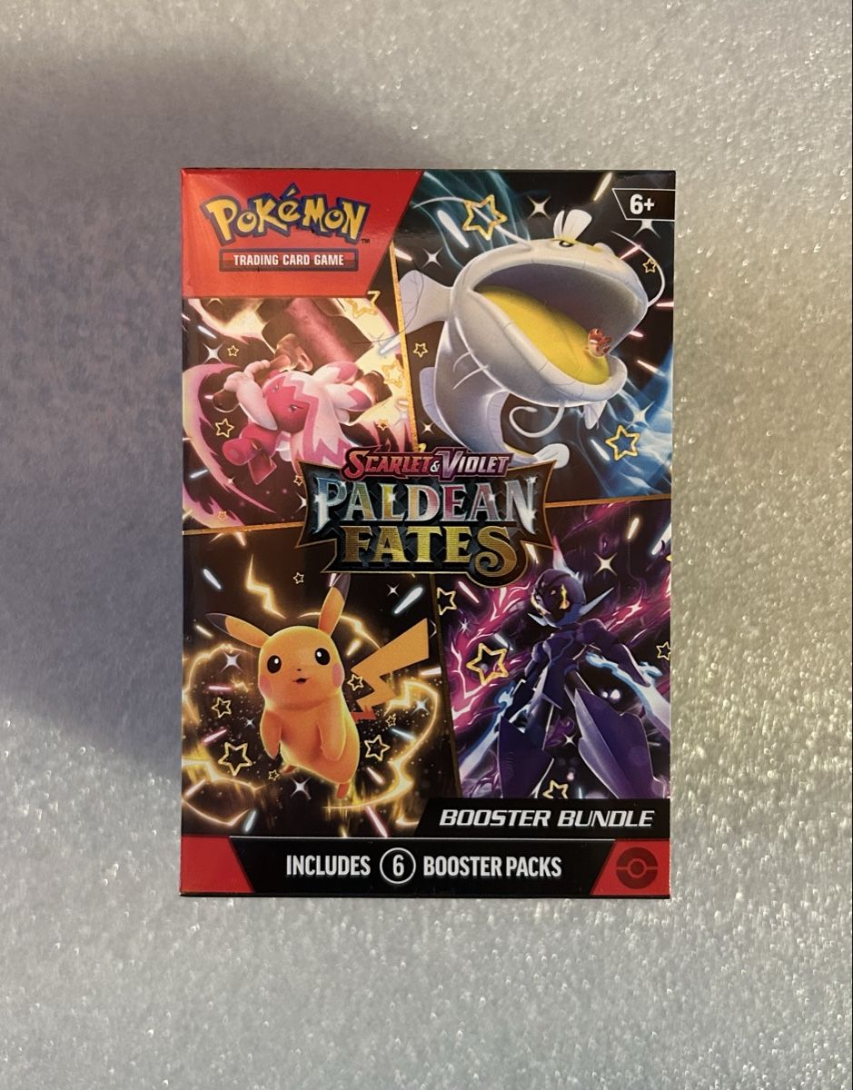 Pokémon Carte collezionabili: Pokémon - Paldean Fates - Boosterbundle EN – Nuovo e nell'imballaggio originale da Diepoldsau venduto da Swiss.CLT