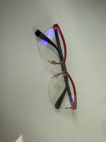 Eyeglasses Emporio Armani red/black