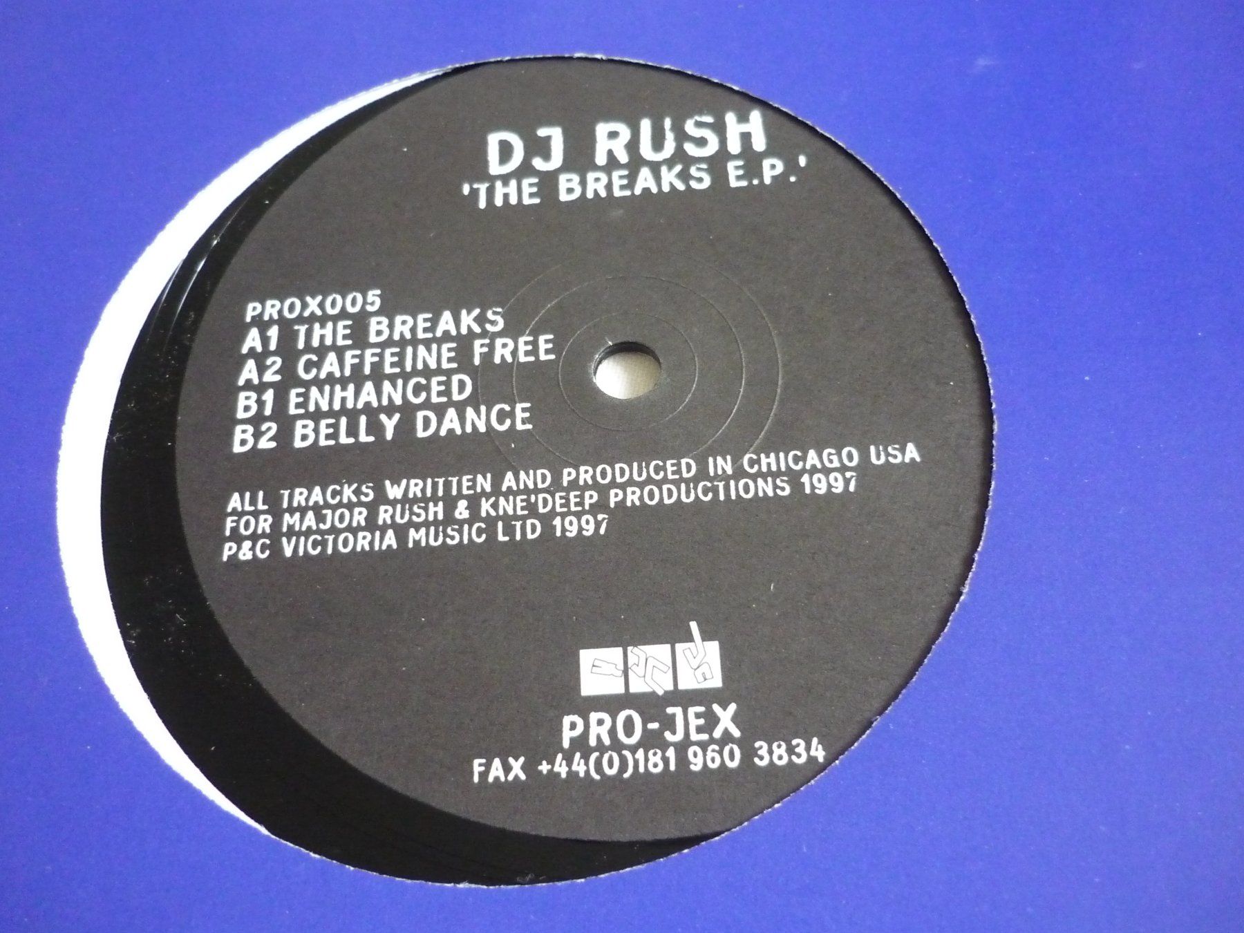 Dischi in vinile: Rare Techno Vinyl - DJ Rush - the breaks e.p. – Usato da Beringen venduto da Flatretriever 1
