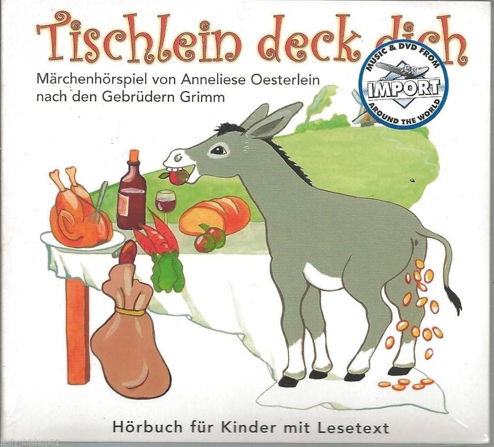 Audiolibri: Tischlein Deck Dich - Gebr Grimm, Märchenhörbuch Oesterlein – Nuovo e nell'imballaggio originale da THERWIL venduto da Fcbbasel