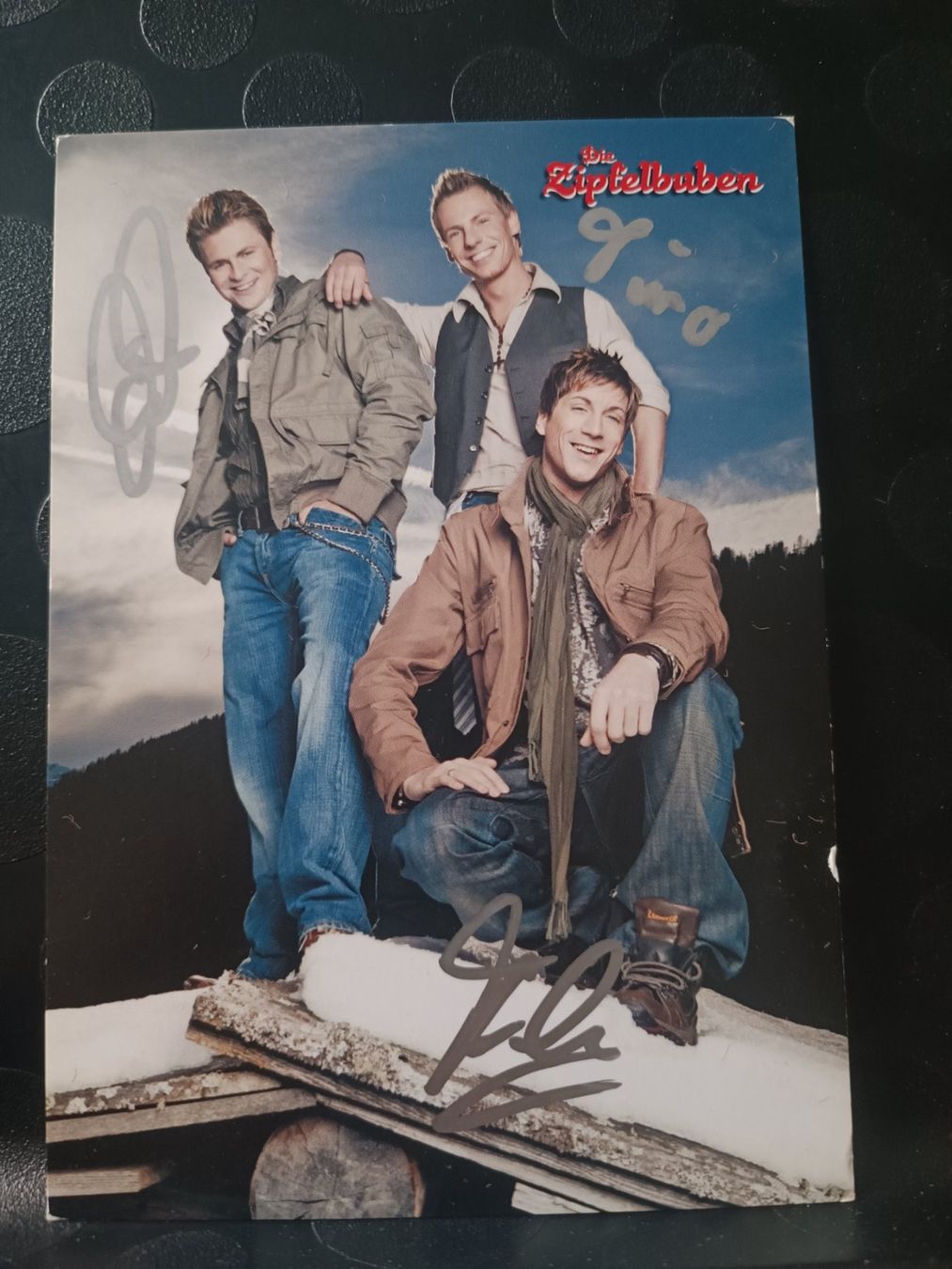 Autografi: Die Zipfelbuben - handsignierte alte Karte – Usato da Menziken venduto da Artographs