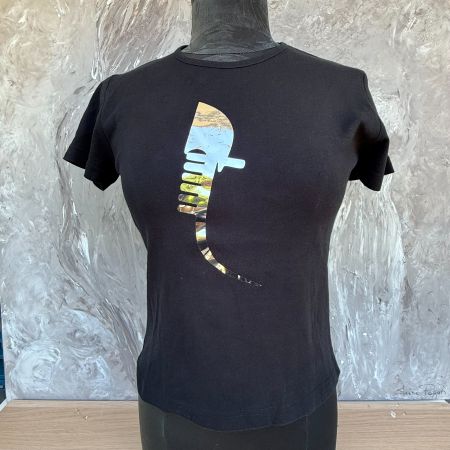 T-Shirt Noir en Coton B&C