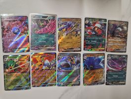 10x Pokémon EX-Karten Set (Koreanisch)