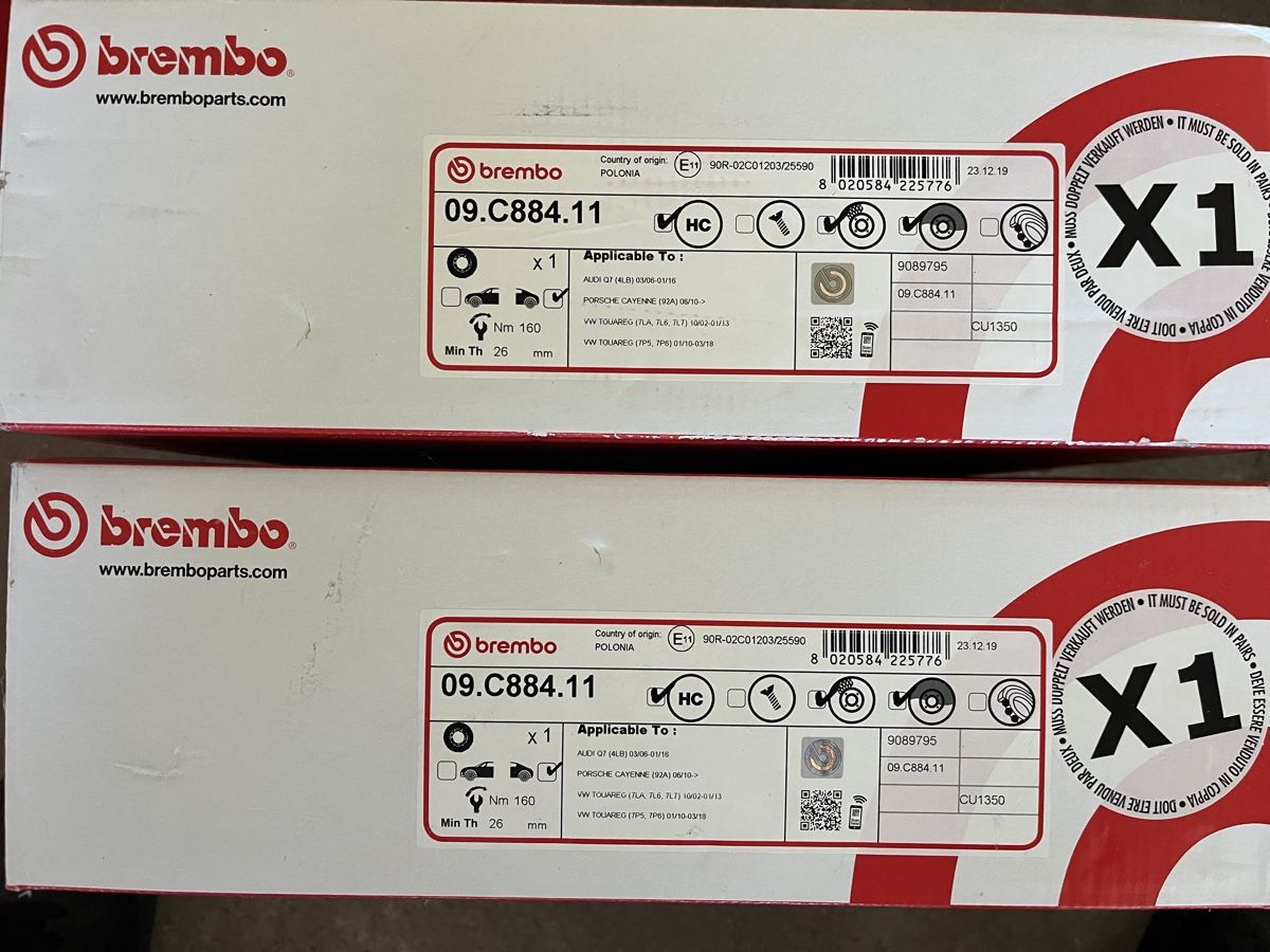 Tutti pezzi di ricambio auto: Brembo Bremsscheiben – Nuovo e nell'imballaggio originale da Märwil venduto da csa_w25n 2