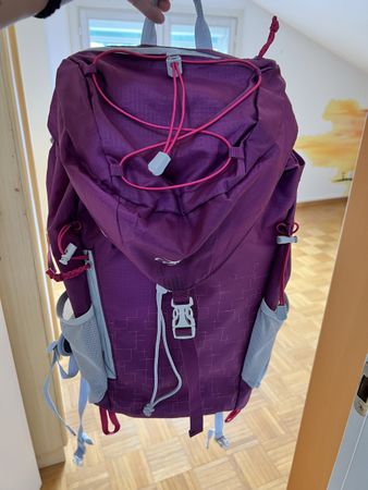 Zaino Crane Viola Ottime Condizioni Viaggi Estivi (51)