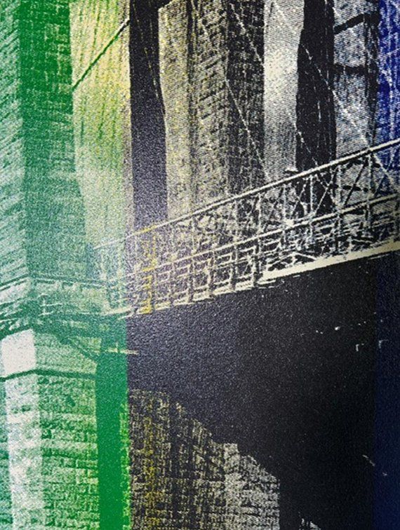 Dipinti: Brooklyn Bridge von Steve Kaufman – Usato da Basel venduto da wafcs 1