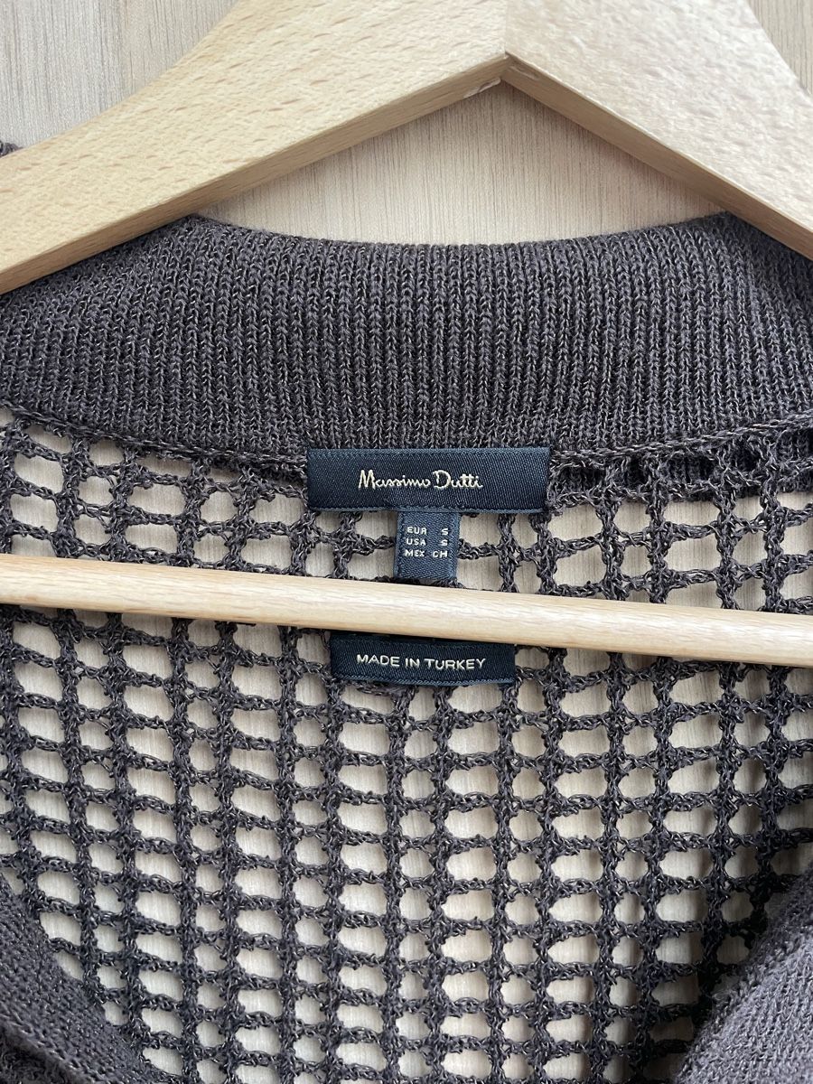 Massimo Dutti Magliette Polo: Massimo Dutti loose fishnet polo in a size S – Usato da Yverdon-les-Bains venduto da pen_bbz8 1