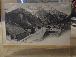 Preda Piz d Aela Bergün Postkarte 1903  2
