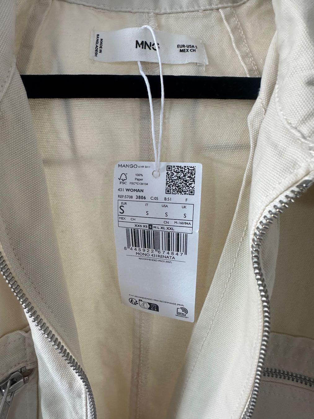 Mango Jumpsuits: Jeans - Jumpsuit von Mango, Neu – Neu (gemäss Beschreibung) aus Bremgarten AG von jiom 6