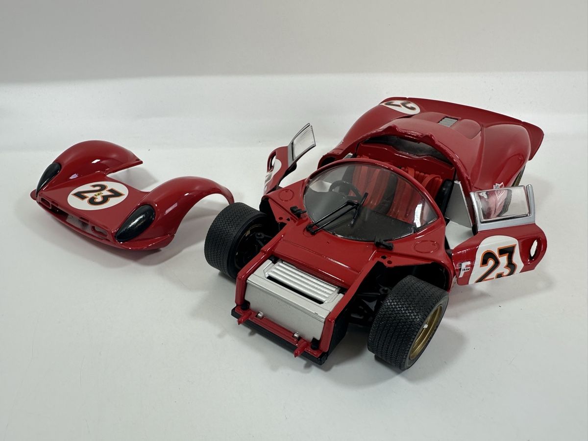 Jouef Modellini d'auto: Ferrari 330 P4 1:18, rot, Racing, JOUEF EVOLUTION – Usato da Zofingen venduto da rf9_x2xt 7