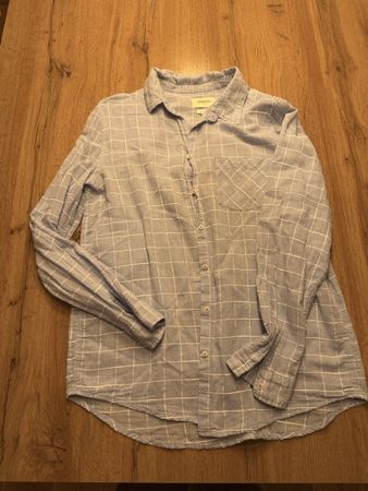 Luftige Sommerbluse im Karodesign, Grösse M, Top Zustand
