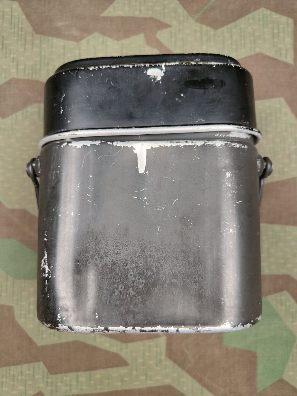 Schweizer Armee Uniformen: Einzelkochgeschirr Ord. 1898/1920 grau – Defekt aus Bauma von SwissMilitaria 1