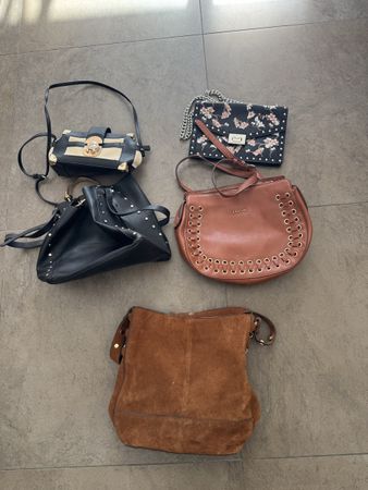 6 sacs à main 