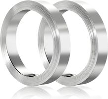 2 Stück 10 Meter Nickel Streifen 0,15mm x 8 mm