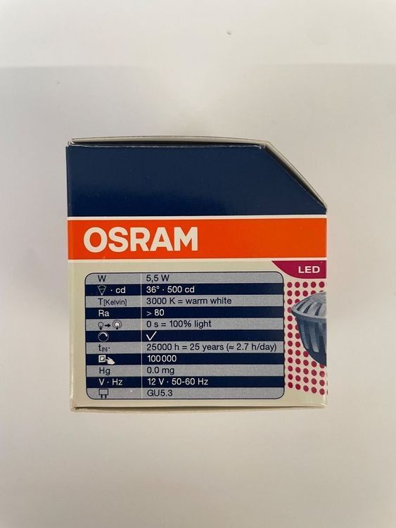 Osram Lampade: Osram LED Leuchtmittel MR16 (8 Stück) – Nuovo e nell'imballaggio originale da Neunkirch venduto da liquidationen_8152 2